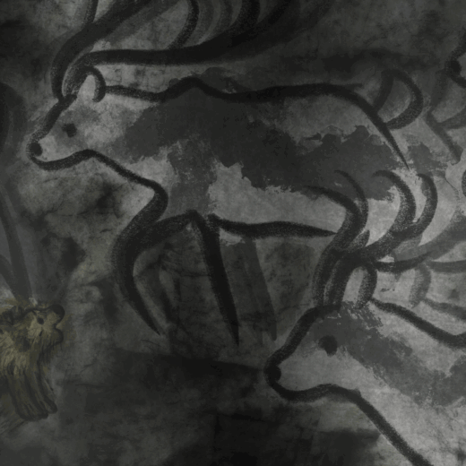 Wolverine Hunts Reindeer