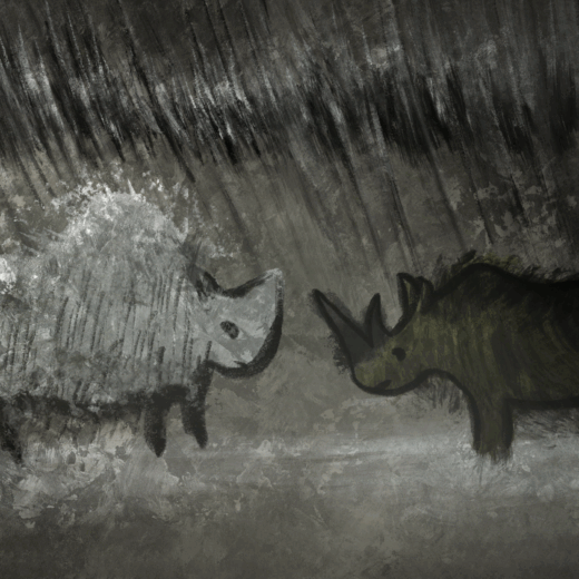 Giant & Woolly Rhino