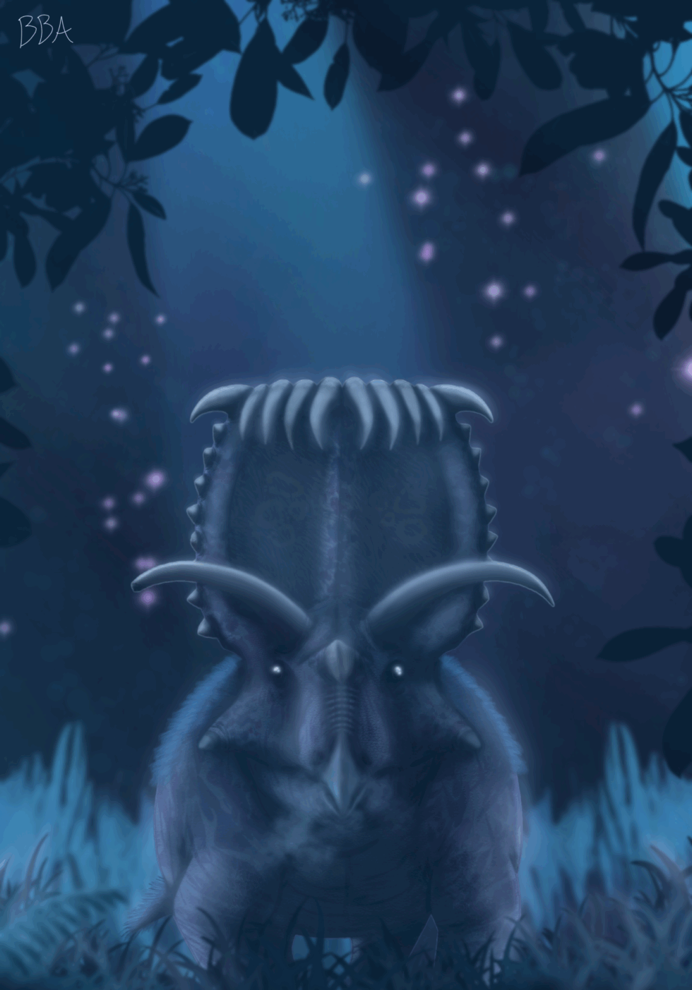 The Ornate Horned Face